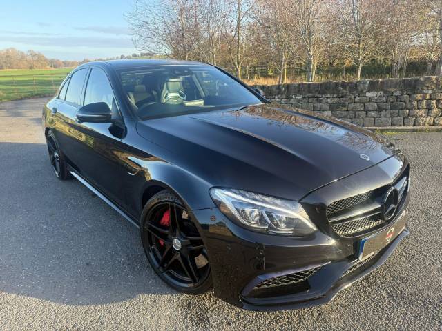 Mercedes-Benz C Class 4.0 C63 V8 BiTurbo AMG S (Premium) SpdS MCT Euro 6 (s/s) 4dr Saloon Petrol Black