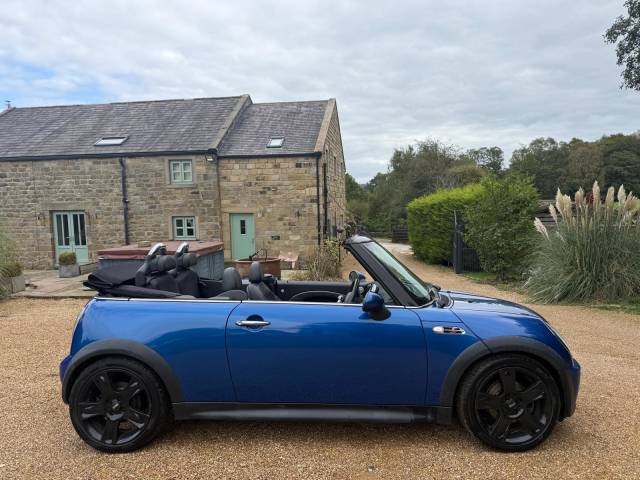 Mini Convertible 1.6 Cooper S Euro 4 2dr Convertible Petrol Blue